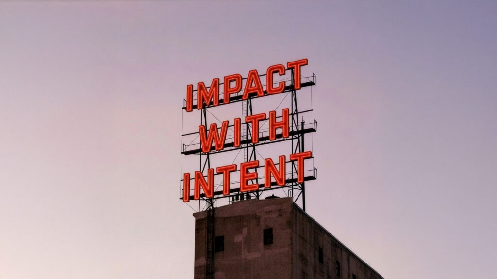 Editions homepage banner reading 'Impact starts with Intent, Strategy powers Creative', wide version